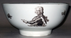 black ands white bowl