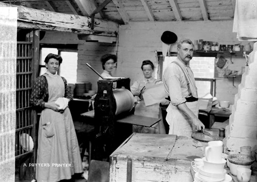 pottery print shop